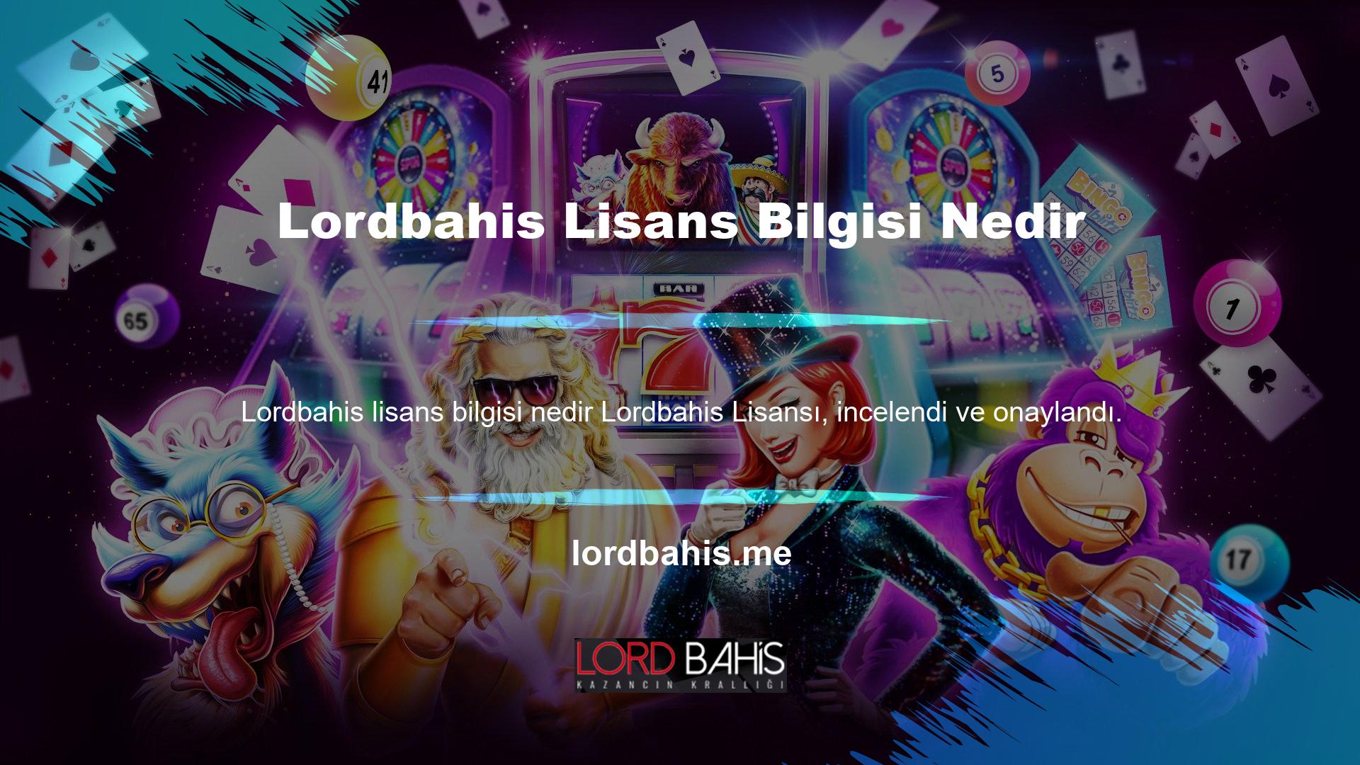 Lordbahis casino pazarında güvenliği ve kalitesi ile tanınan şirketlerden biridir