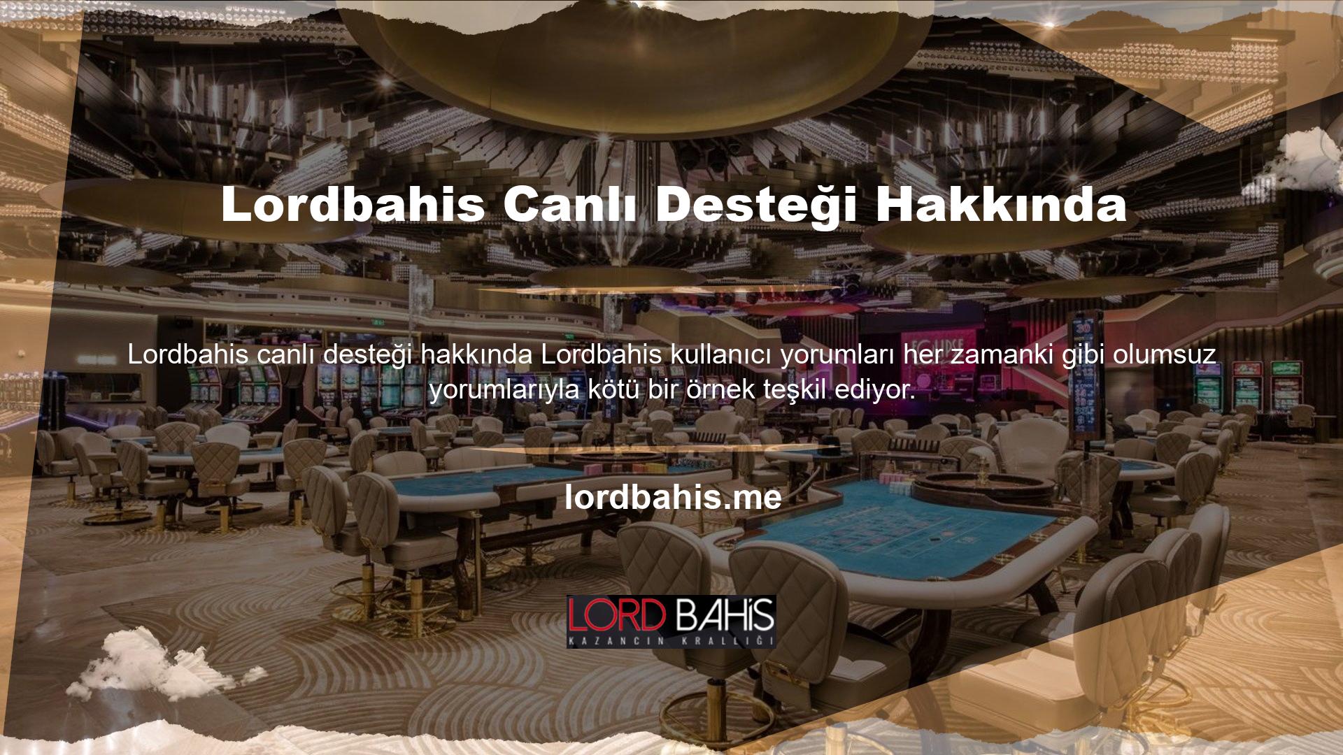 Lordbahis kullanıcılarının bu incelemelere aldanmaması gerekir